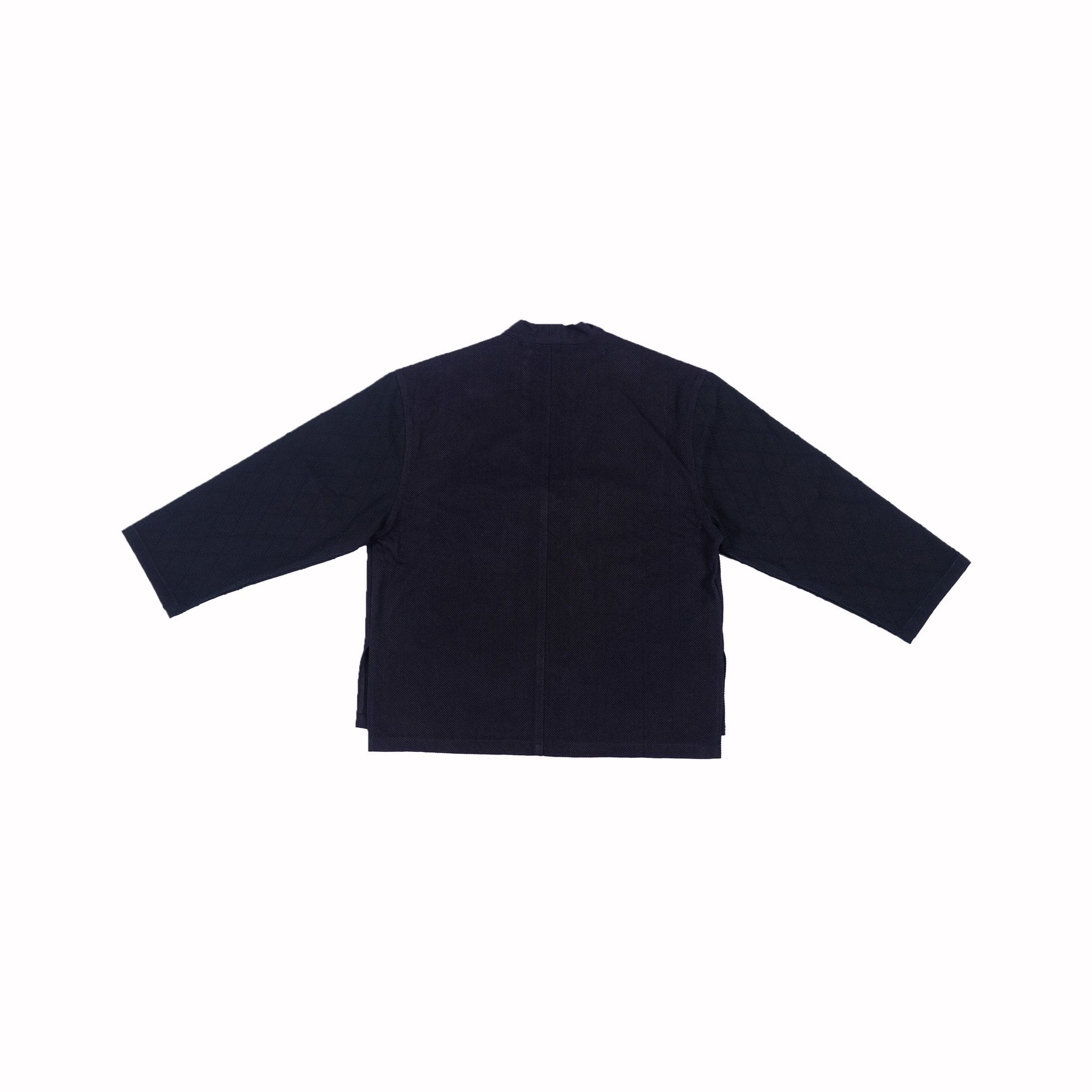 墨色套染紺桔梗劍道服羽織Ink Black Over Dyeing Konkikyou Haori