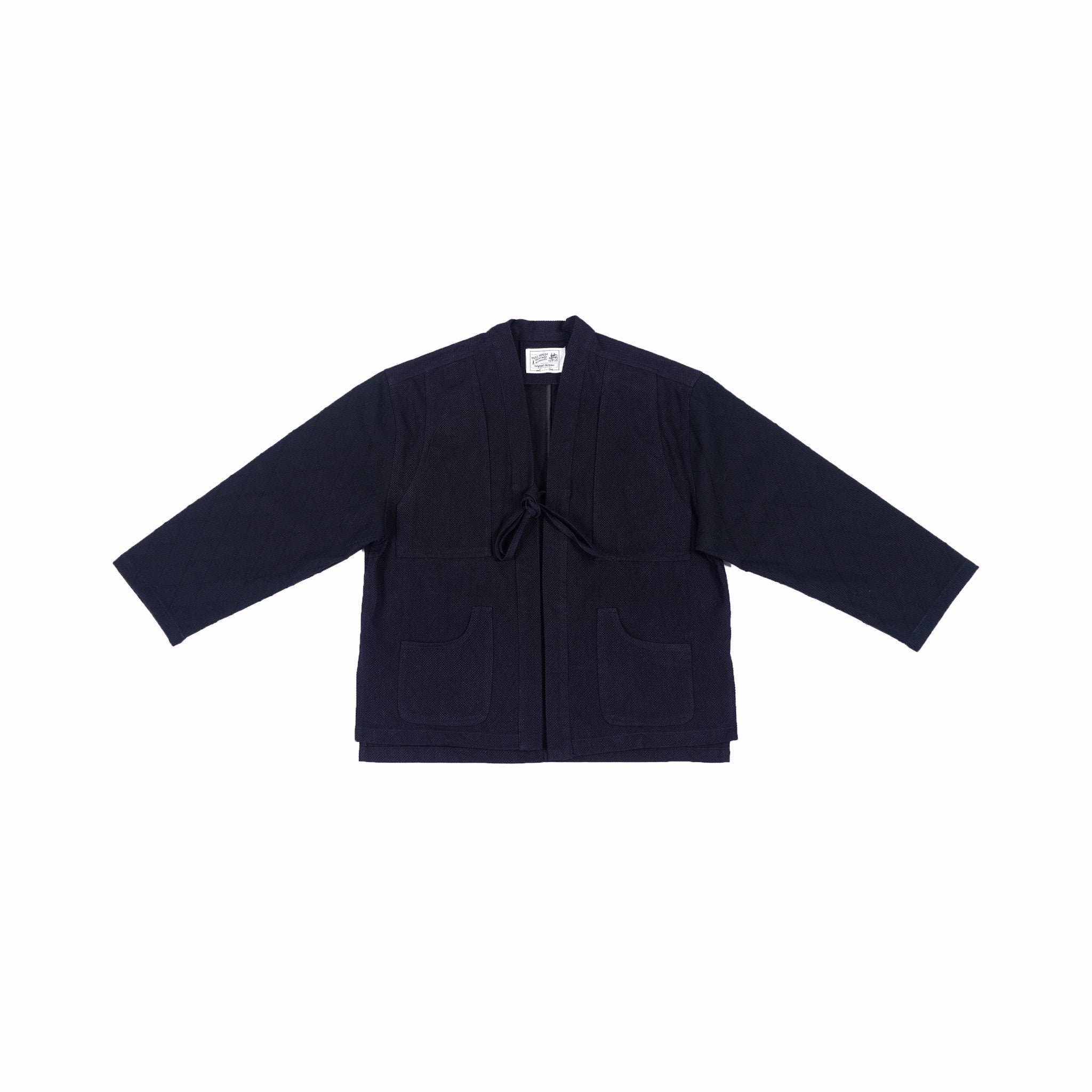 墨色套染紺桔梗劍道服羽織Ink Black Over Dyeing Konkikyou Haori