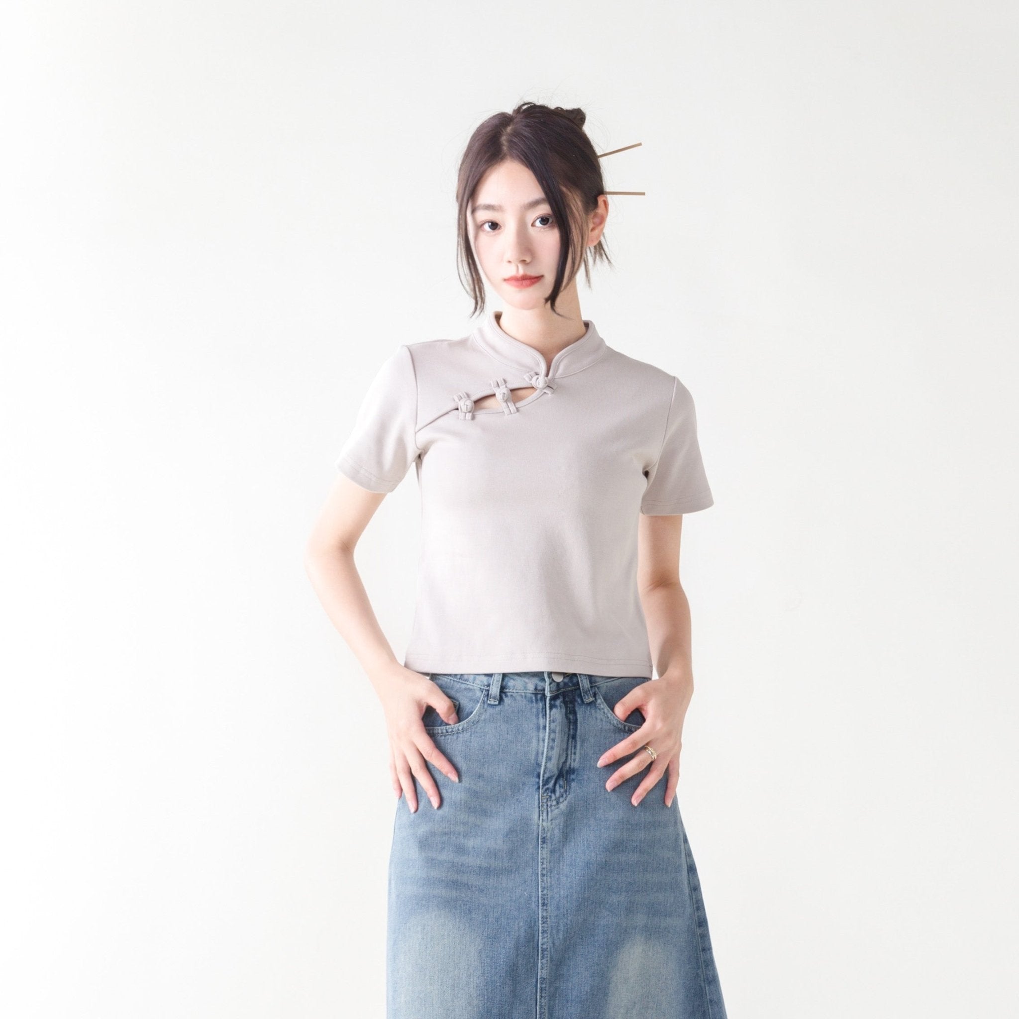 KF Slim Fit Crop Tee